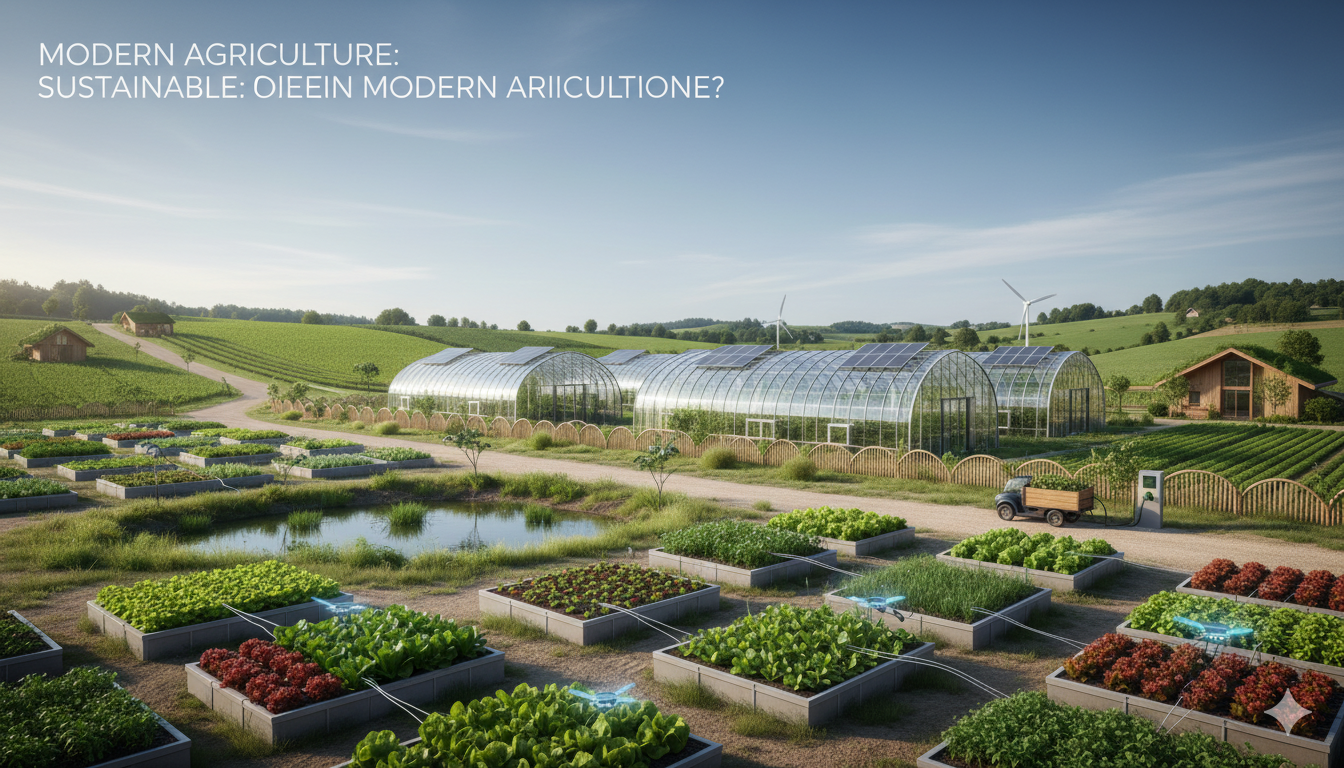 Modern Agriculture for the Future