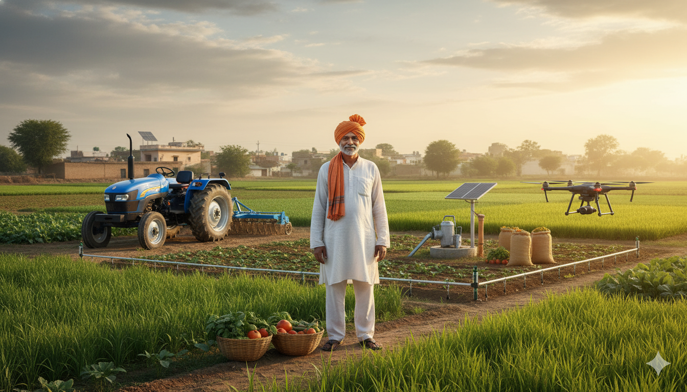 how agricultural development can change farmers' lives.